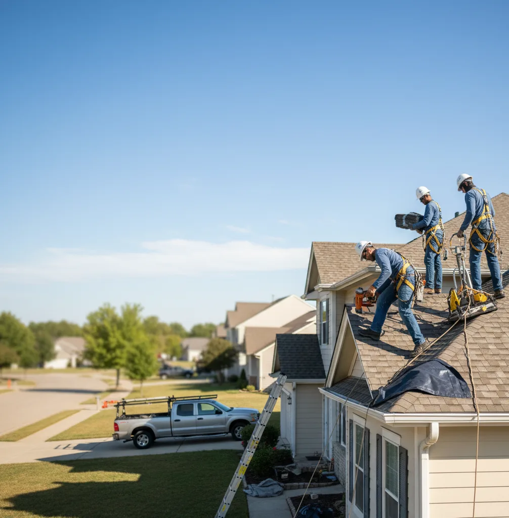 Storm Damage Repair in Tomball, TX